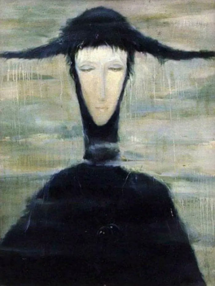 creepylogy_'s tweet photo. – THE RAIN WOMAN, LUKISAN KUTUKAN –

Gonta-ganti pemilik karena tidak ada yang betah dengannya. Benarkah lukisan ini dibuat oleh entitas astral?

Silakan RT &amp; likes, karena semua itu gratis.

Izin tag. 
@bacahorror @P_C_HORROR @Penikmathorror @threadhororr @menghorror
#bacahorror https://t.co/sU1q7A4L2e