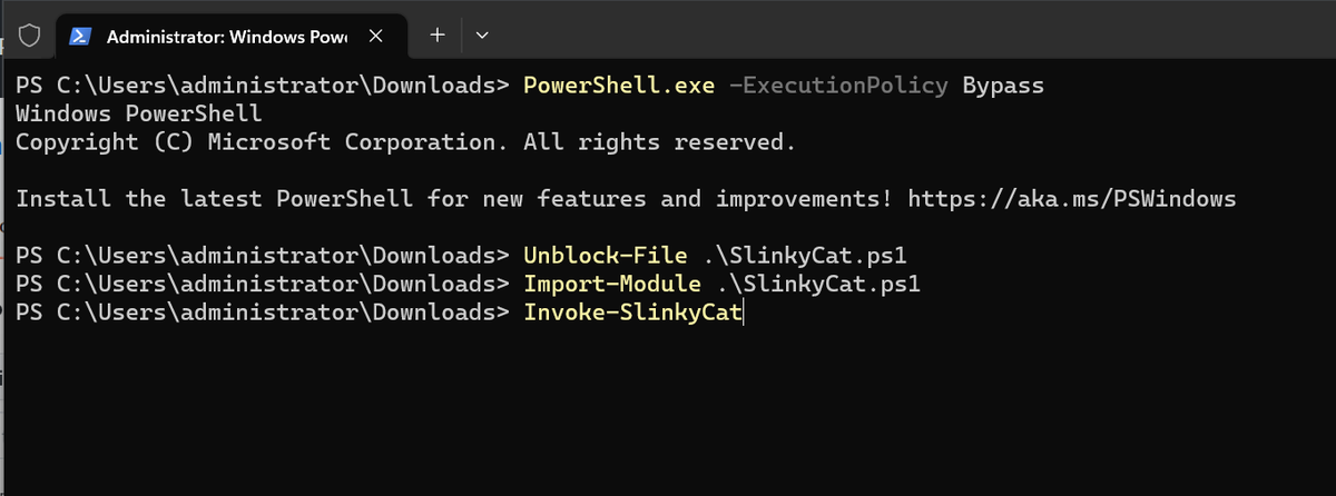UK_Daniel_Card's tweet image. testing out slinkycat from @myexploit2600 and @ZephrFish who are talking at @Steel_Con today!