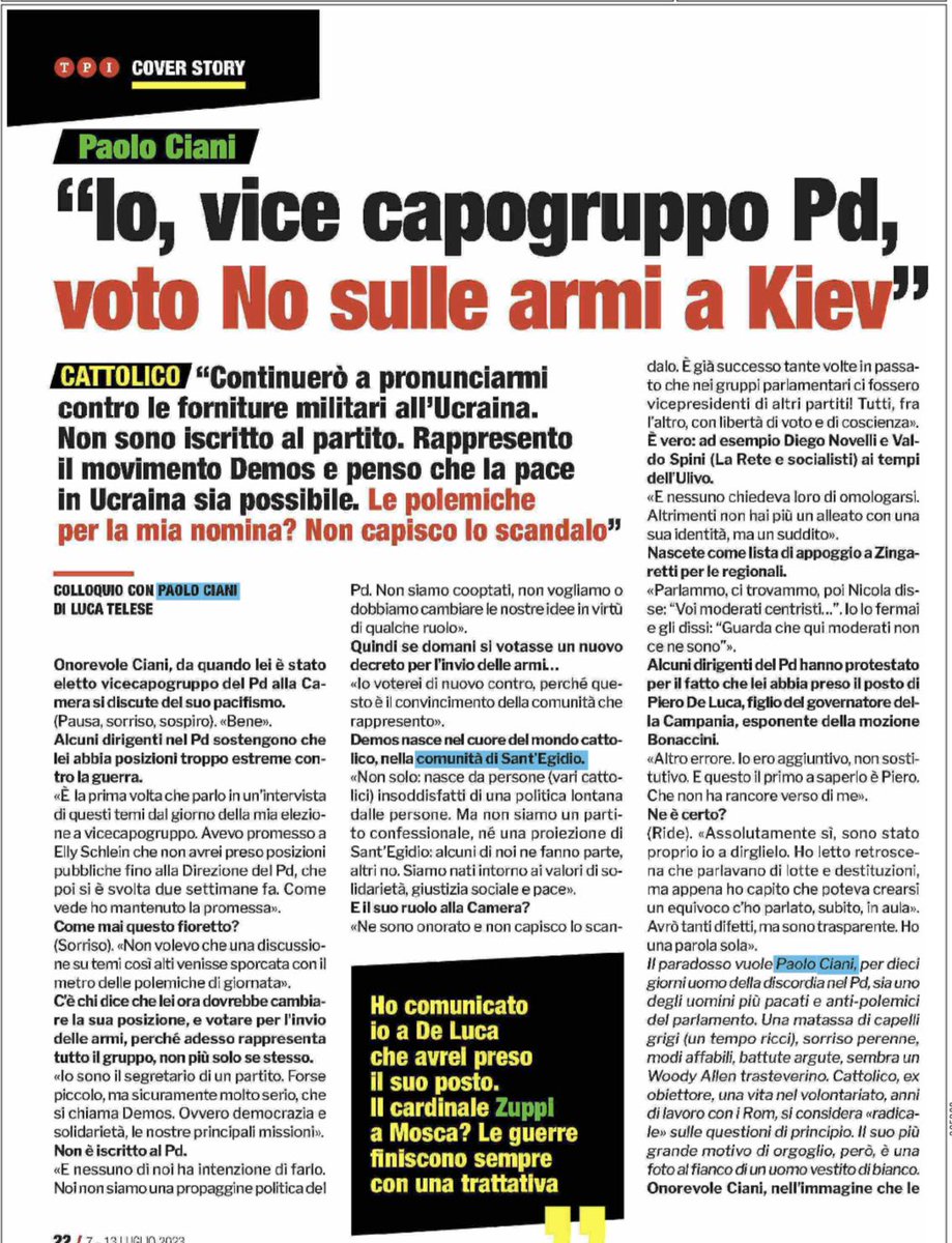 ROMA_News's tweet photo. L’intervista a Tpi in cui parliamo di molte cose (anche personali e della gioventù…). Per spiegare meglio alcune scelte. Buona lettura https://t.co/wwvUBn2ifo