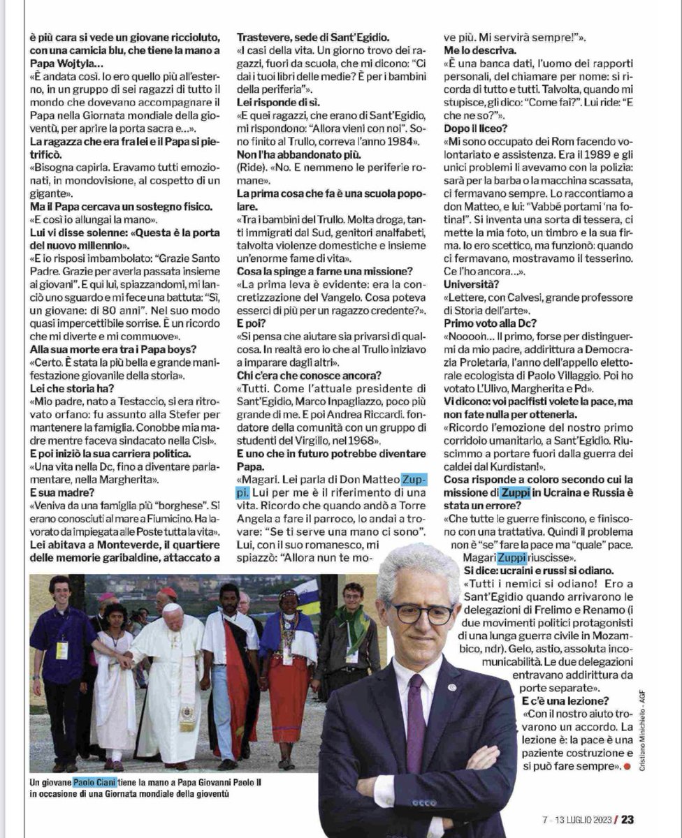 ROMA_News's tweet photo. L’intervista a Tpi in cui parliamo di molte cose (anche personali e della gioventù…). Per spiegare meglio alcune scelte. Buona lettura https://t.co/wwvUBn2ifo