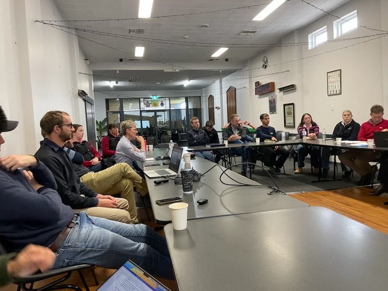 AgroJAK's tweet photo. Wow - what a great week at the Advisor Forums seeking feedback on 5 years of data and insights from @GRDC @CSIRO @NSWDPI farming systems project in sth NSW.  Great experience in the room to extract maximum value and impact. https://t.co/3gCRrGgQXA