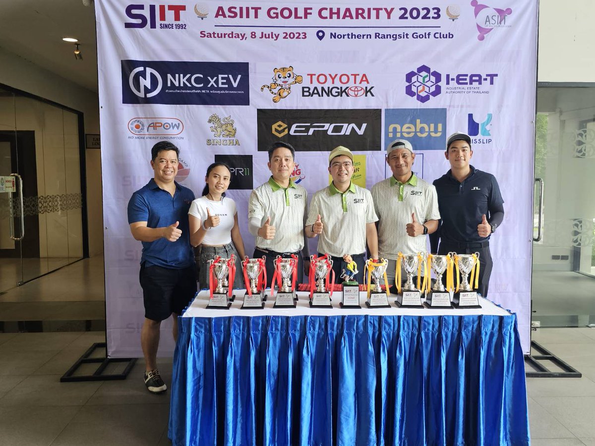 MJBank's tweet photo. #SIIT Annual Golf Tournament
Sponsored by #ToyotaBangkok
ขออีกแป้ปครับพี่น้อง
แล้วผมจะกลับมาเต็มหลุมแน่นอน
#BirdieBank #SIITTU
#IE7
#โตโยต้าบางกอก https://t.co/qG2b6tTfUS