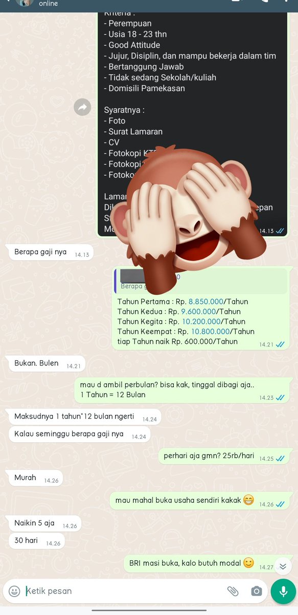 SareangID's tweet photo. definisi lagi gaabut,trus buka loker 🙄 https://t.co/0xTRYDr3vL