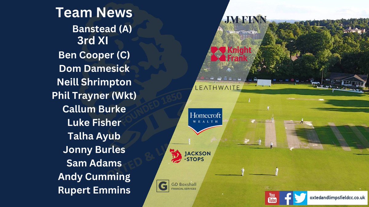 Oxted&LimpsfieldCC tweet media