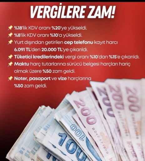 % 25 kabul edilemez.
Memura verilen seyyanen zam kadar bile maaş alamayan emeklilere yazık ediyorsunuz.  
Acilen bu yanlıştan dönünüz.
<a href="/RTErdogan/">Recep Tayyip Erdoğan</a> <a href="/isikhanvedat/">Prof. Dr. Vedat Işıkhan</a> <a href="/memetsimsek/">Mehmet Simsek</a> <a href="/HMBakanligi/">T.C. Hazine ve Maliye Bakanlığı</a> 
 #EmekliyiKÖKtenÖldürdünüz