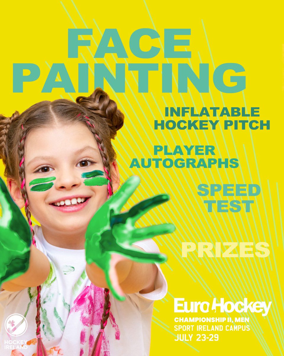 Get ready for sizzlin' International summer hockey at the EuroHockey Championship II, Men from 23-29 July at the Sport Ireland Campus 🔥

The tournament pits our Ireland Men against 7 other European teams across 7 days and 20 matches.

Buy Now on hockey.ie or in bio