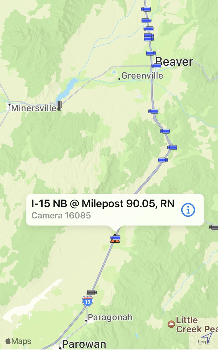 SLCScanner's tweet photo. #DoubleFatal #Rollover I-15 MM-90 SB. This occurred at approx 2015 which left 2 people deceased and 3 injured in the rollover with ejections. Of the 3 injured, 2 of them were transported by medical helicopter and one by ground ambulance.
#SecondaryCrash at 2115 in SB lanes. A car stopped for backed up traffic was rear ended and it crashed into the car in front of them. 1 was transported by Helicopter and 1 by ground.