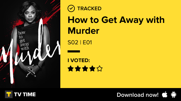 MansireK's tweet photo. I've just watched episode S02 | E01 of How to Get Away with Murder! #HTGAWM  https://t.co/5CJt2PCjuc #tvtime https://t.co/g4OuQhUrVz