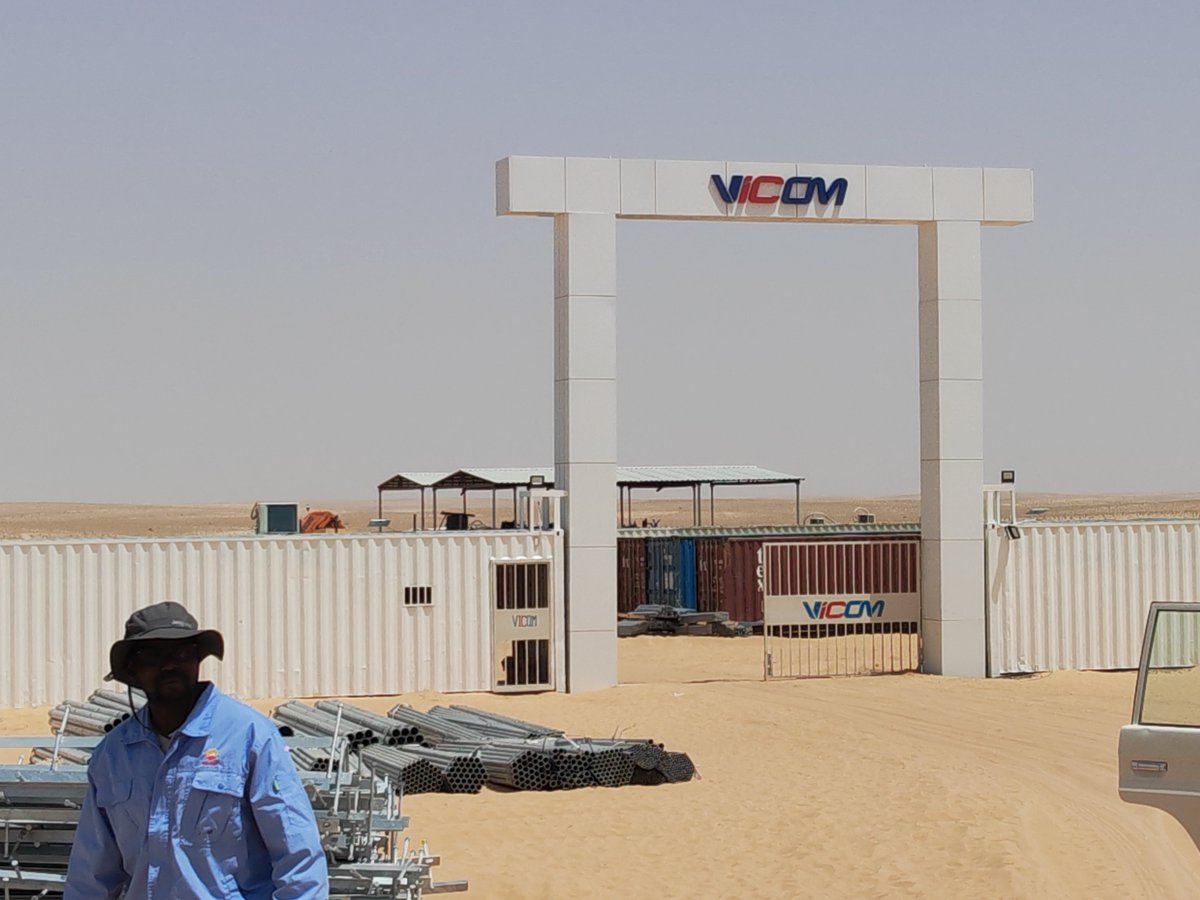 INafiou's tweet photo. 'est avec un grand plaisir que j'ai visité la base vie de VICOM. C'est une fierté de voir une entreprise nigérienne se hisser à ce standard international dans le domaine du Pétrole.
Défis de la qualité et du professionnalisme dans ce domaine stratégique relevés .
#PENB https://t.co/B1OpPKeMzL