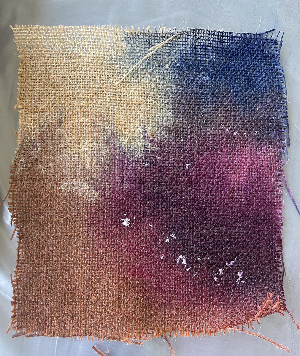 MehrajArts's tweet photo. Had a productive week @uhcreatives dye/print studio. Working towards #finalmajorproject #sbadoesherma #theinbetween #shabemahraj #negotiation #dye #textileart #fineart https://t.co/LI72RUZdFL
