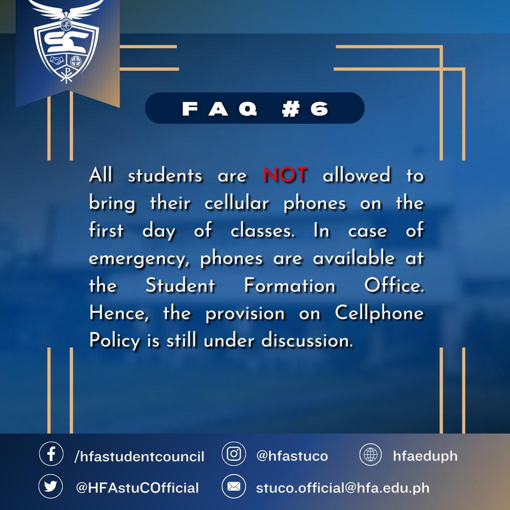 hfastuco's tweet photo. Attention, Familians! 📢

I say, “Can you believe it?” 🗣️ The following academic year is fast approaching! 📚

Hence, prepare yourself and be familiar with the following information for a worry-free first day. See you, Familians! 💙

#beaFamilian
#beBenedictified https://t.co/toMcbFCIYf