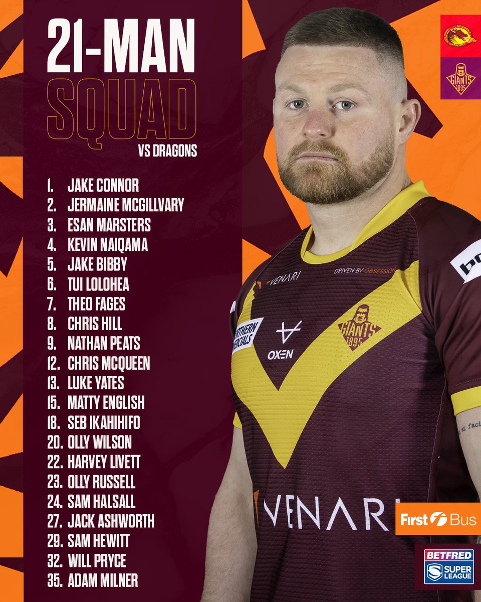 LIVE RUGBY LEAGUE

📅 Saturday 8th July
🏆 @SuperLeague
⏰ 6pm (UK Time)
👕 @DragonsOfficiel 🆚️ @Giantsrl
🏟 Stade Gilbert Brutus
🎟 dragons-billetterie.com

#ILoveRugbyLeagueMe
#Mols2
#thumbsupfreddie
#RLSD23