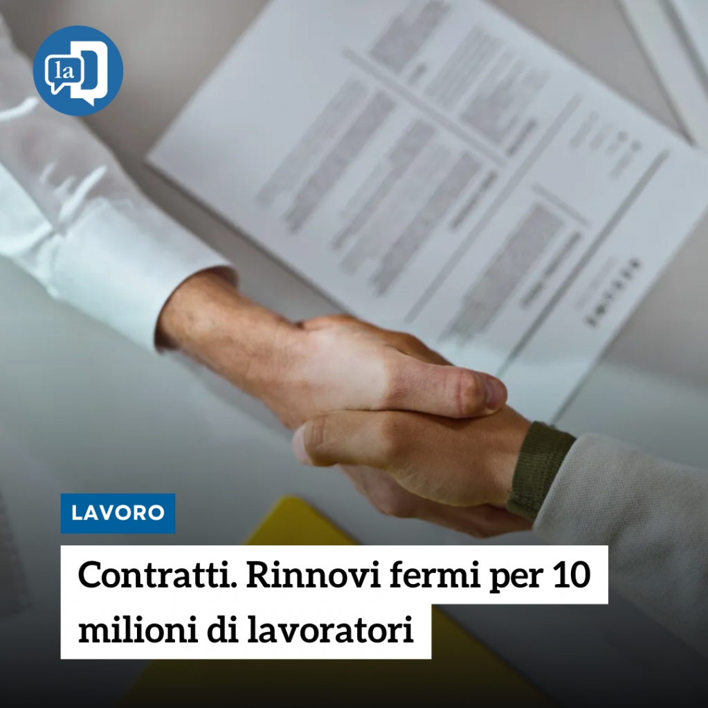 🔔 10 milioni di #lavoratori italiani aspettano il #rinnovocontratto. Aumenti previsti per il settore bancario. Nessun cambiamento in vista per il settore sanitario, turismo, commercio e statale. Cala il potere d’acquisto e aumentano i debiti. #lavoro Leggi l'articolo completo 👇