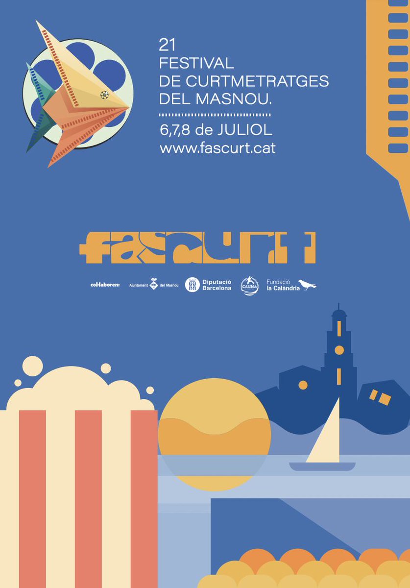 elmasnou_cat's tweet photo. 📽️Últim dia del #Fascurt 2023, el Festival de Curtmetratges d'#ElMasnou
🏆Després de les projeccions d'aquesta nit, s'entregaran els premis als curts més ben valorats 👏
🥳Just després començarà la festa de cloenda
🤩 No us ho podeu perdre!
ℹ️ Info: https://t.co/GpZGPZwk0W https://t.co/AXx0U2KSZn