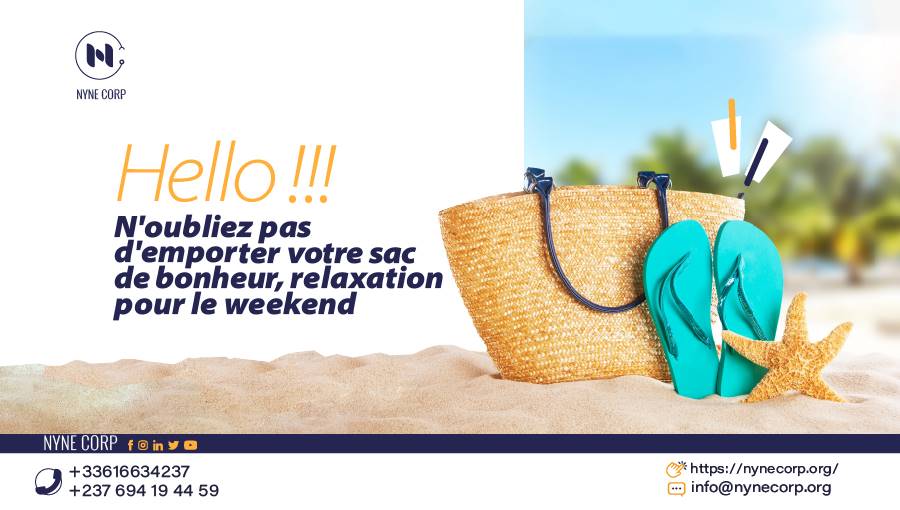 NyneCorp's tweet photo. ☀️👌 Nous vous souhaitons un weekend tout aussi relaxe 😎🧚‍♂️
---------
👉🏼: https://t.co/MiCUK0B39N
📲 : +33 6 16 63 42 37
------
#marketingdigital #Nynecorp 
#relaxetime😎☀️👌 https://t.co/8EvAfW9iXn