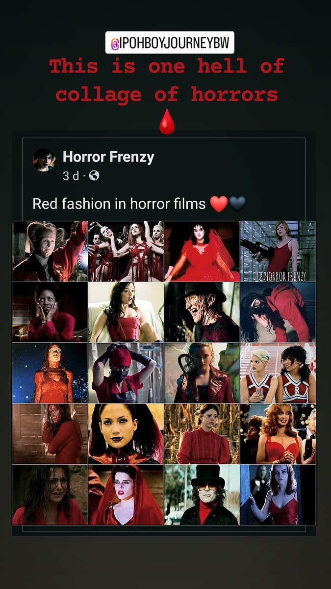 ipohboymedia's tweet photo. This is so lovely 🤩.
I love the bloody red ♥️
credit: horrorfrenzy fb
🩸🩸🩸🩸🩸🩸🩸🩸
More movie stories at
https://t.co/2iwaF4NXF6
#ipohboy #ipohboygossip #ipohboymedia #ipohboydrama #ipohboymovie #horror #horrortok #horrorstory #horrormovie #blood #bloody #red https://t.co/DaXecUwyGm