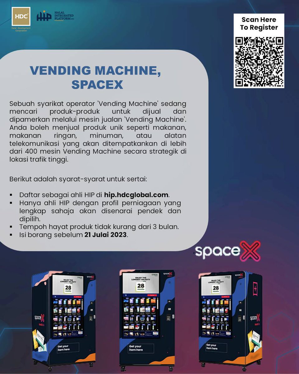 HIPxGlobal's tweet photo. Jika anda berminat, mari daftar sekarang! Klik Disini https://t.co/2vBgMgnLSW https://t.co/8GUNJHyOi9