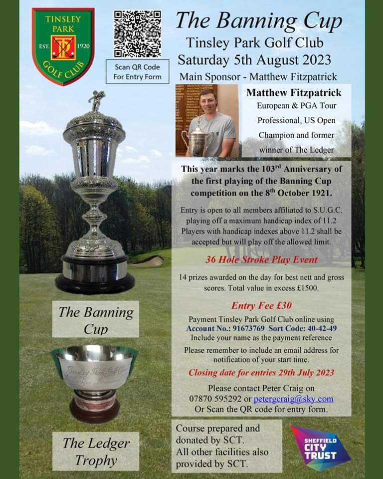 Tinsley Park Golf Club on Twitter: “Not long now! Still time to enter