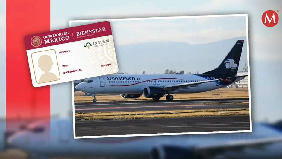 Milenio's tweet photo. ¡Para que viajen! Éste es el descuento que @Aeromexico da a abuelitos con credencial de @INAPAM 👴✈️👵

https://t.co/rcCxYy8lFp https://t.co/lCae6TkjeJ