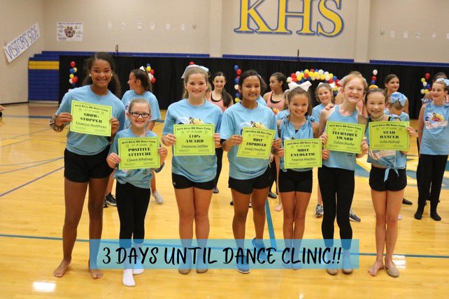 3 more days until Sance Clinic!! 🎉 <a href="/KleinHigh/">Klein High School</a> <a href="/KleinISD/">Klein ISD</a>