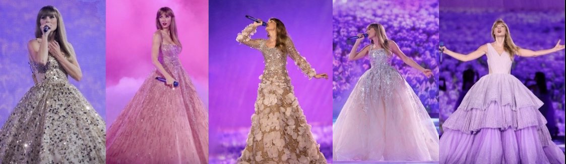 DanaBrigoli's tweet photo. Taylor’s Enchanted Gowns (UPDATED)! 💜✨🥹 #TStheErasTour #SpeakNowTaylorsVersion https://t.co/4vi7gF812B