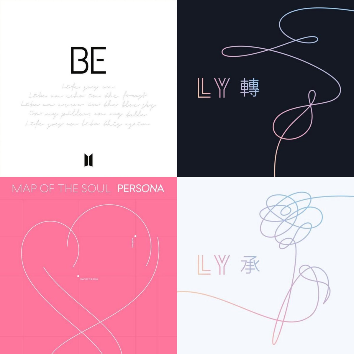 btspotifycentre's tweet photo. .@BTS_twt becomes the first artist in history to have 4 albums with all songs having surpassed 100 MILLION streams on Spotify!

BE
Love Yourself 轉 'Tear'
MAP OF THE SOUL : PERSONA
Love Yourself 承 'Her' 🆕🔥 https://t.co/pulydmwNcn
