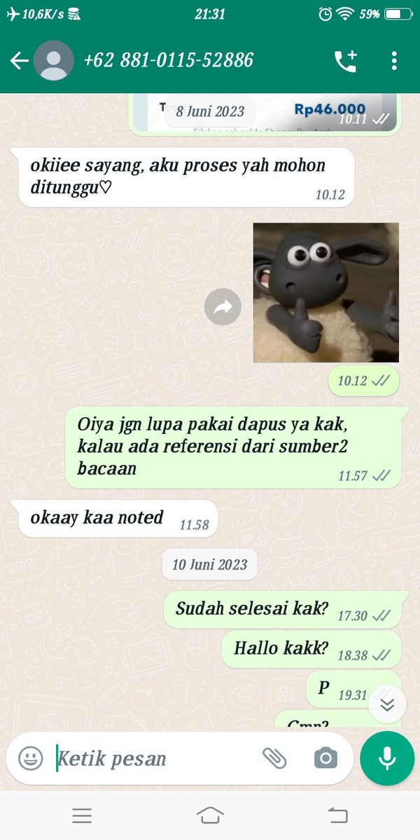 gasukaTaroo's tweet photo. @joktug_byruka Hati-hati, nih joki penipu. udah fullpayment, eehh tugas ga dikirim. Sekarang diblokir. Cupuuu luu @joktug_byruka 
#jokitugas #penipuan #zona https://t.co/wkLaQm8DW8