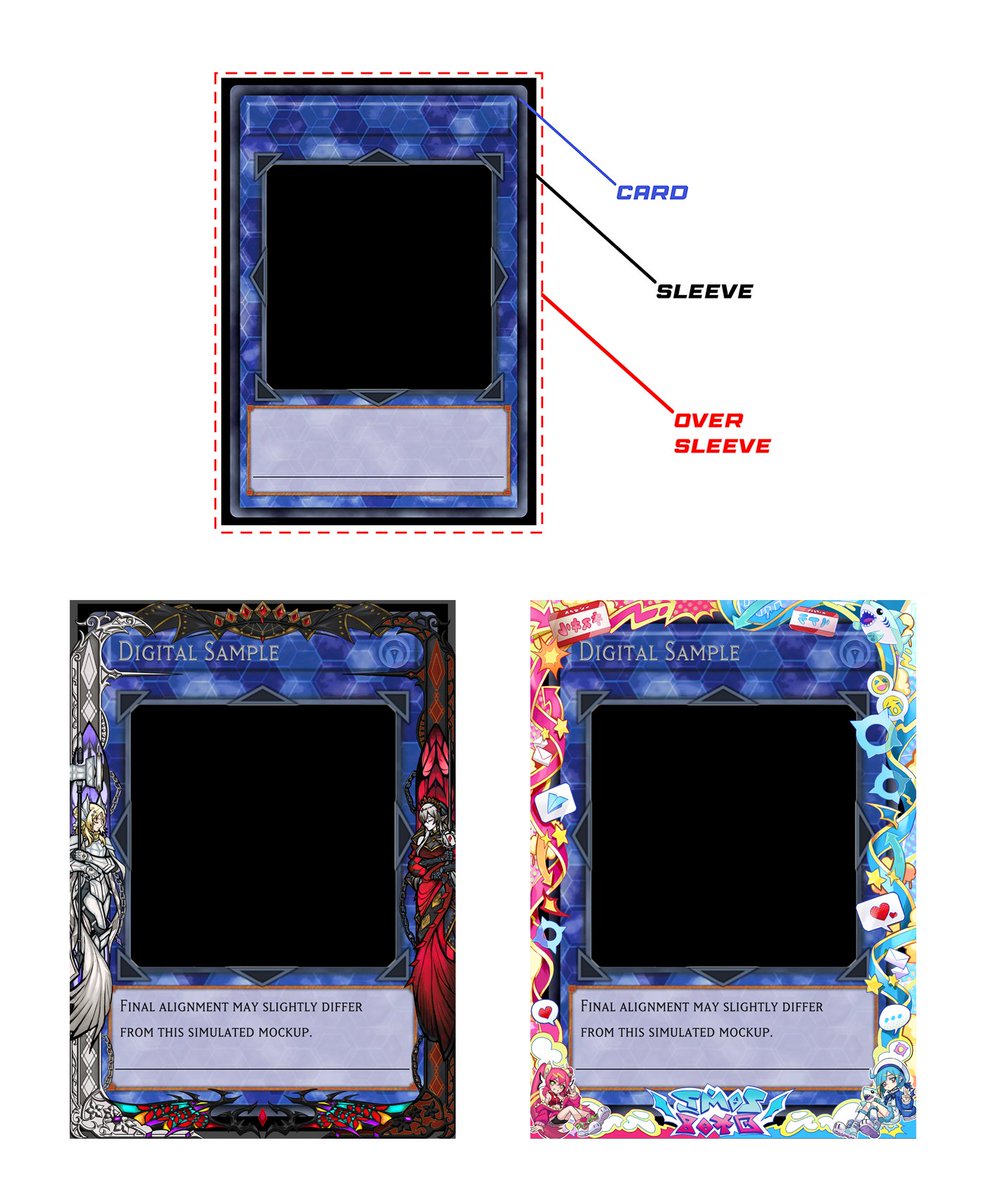 Prepping some last minute mockups for tomorrow's launch: made demo templates for so you guys can determine comfort for tournament play without guesswork. We have 9 borders that will drop alongside the Prepping some last minute mockups for tomorrow's launch: made demo templates for so you guys can determine comfort for tournament play without guesswork. We have 9 borders that will drop alongside the