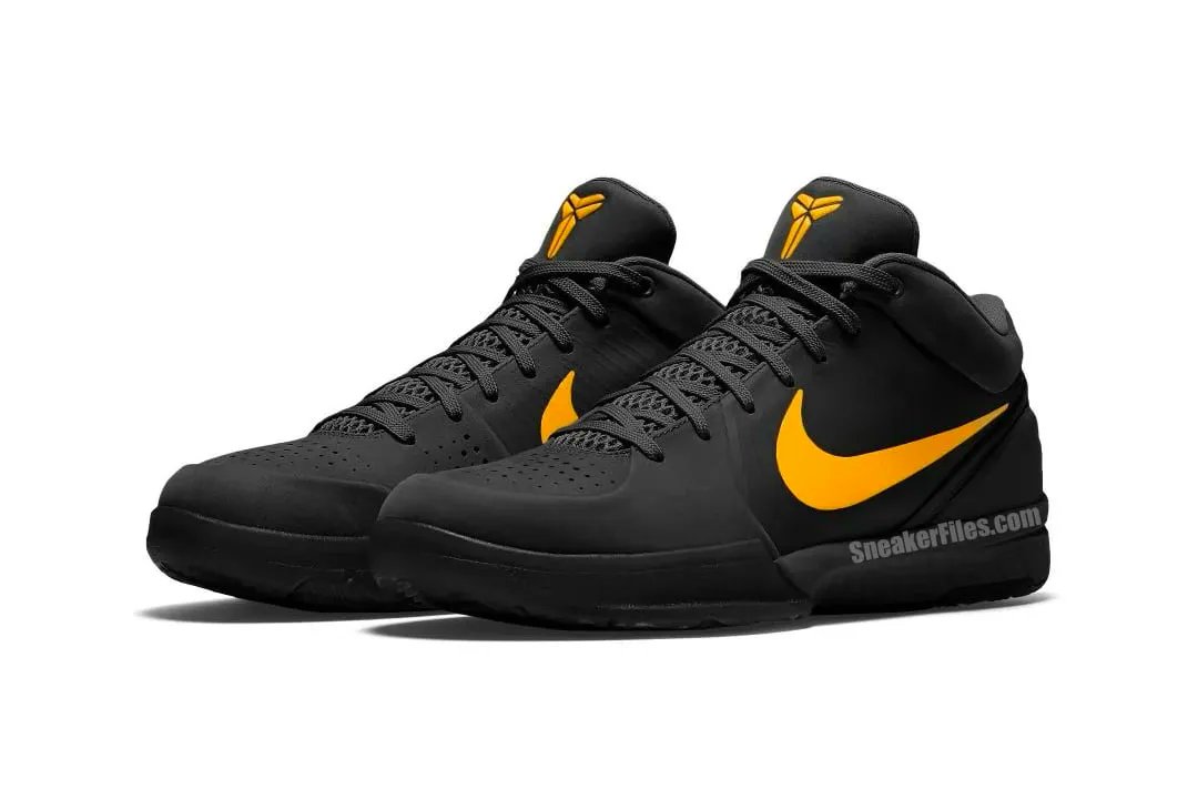 SneakerBlazed's tweet photo. Nike Kobe 4 Protro “Black Metallic Gold” - Arriving Holiday 2023 https://t.co/Ri4tG54rlo