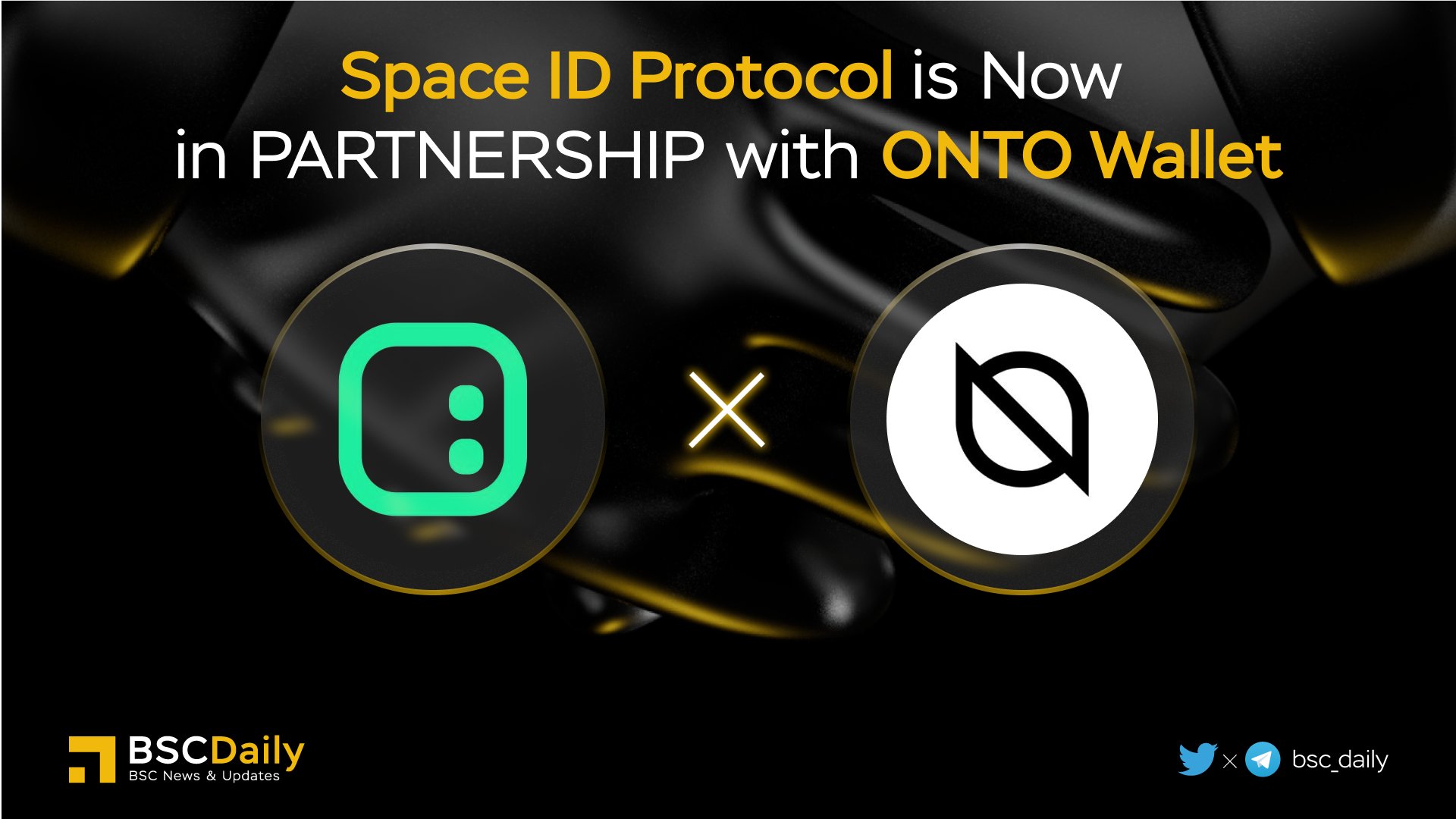 Bscdaily On Twitter рџ ґ Spaceidprotocol Partnership With Ontowallet рџ ќ