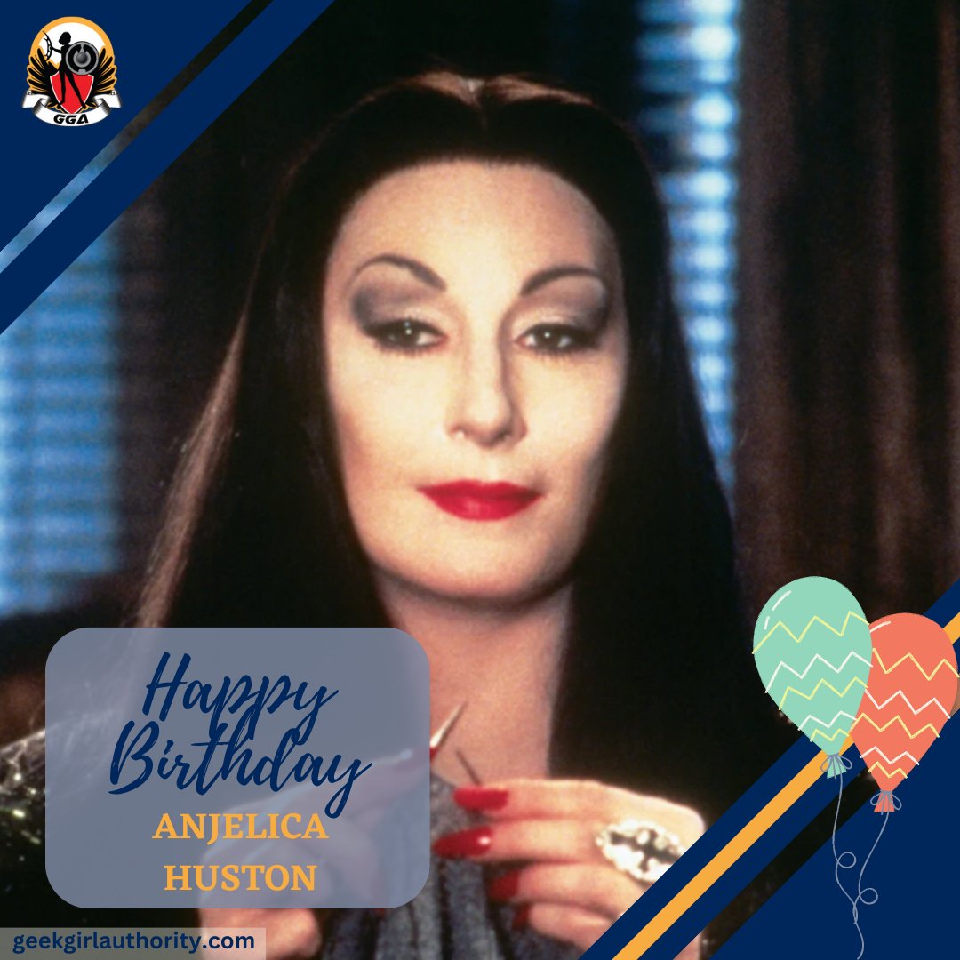 Happy Birthday, Anjelica Huston! Which one of her roles is your favorite?  