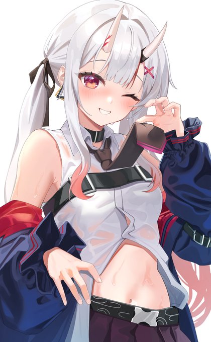 #百鬼絵巻 
暑さで濡れあやめちゃん 