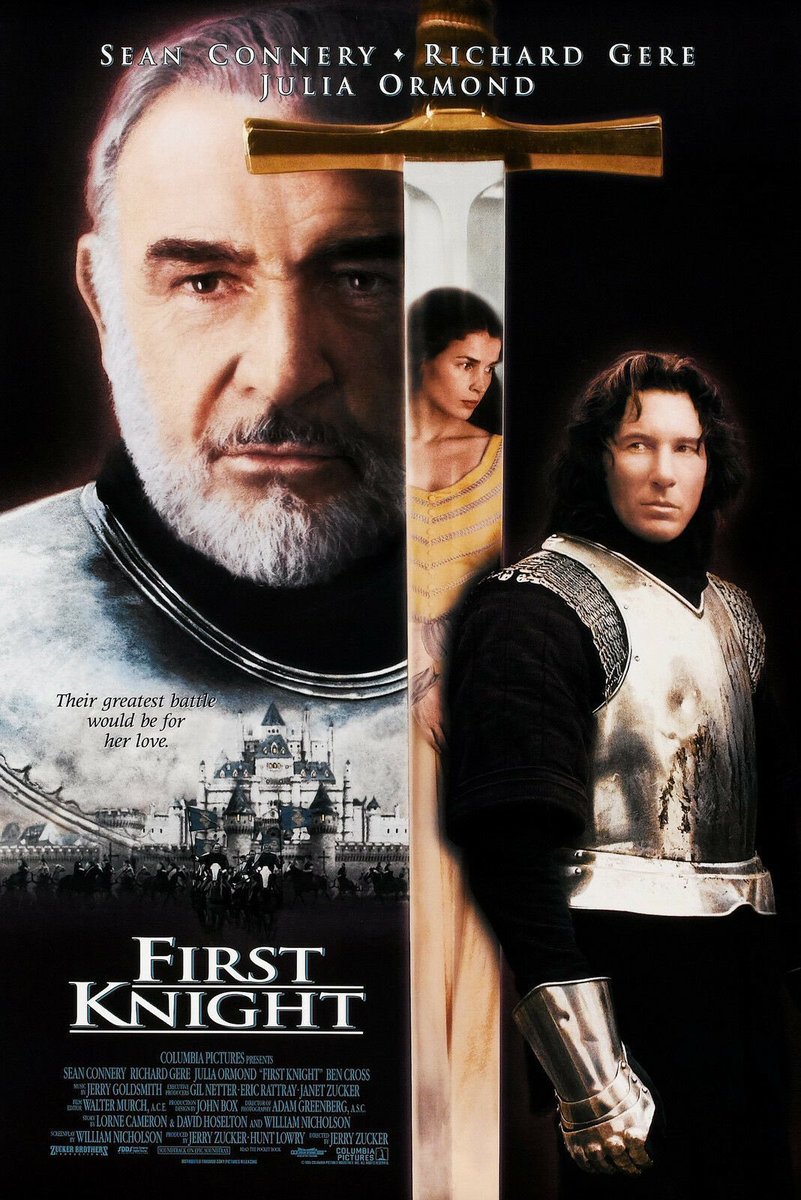 FilmNewsNos's tweet photo. 🎬MOVIE HISTORY: 28 years ago today, July 7, 1995, the movie ‘First Knight’ opened in theaters!
#SeanConnery #RichardGere #JuliaOrmond #BenCross #JohnGielgud #LiamCunningham #ChristopherVillers #ValentinePelka #ColinMcCormack #AlexisDenisof #RalphIneson #StuartBunce #AngusWright https://t.co/aqYYExcosG