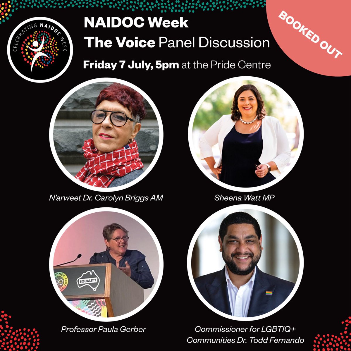 SaltwaterProjects ND (@pelican1) on Twitter photo With Prof N’Arwee’t Carolyn Briggs AM,
<a href="/sheenawattmp/">Sheena Watt MP</a> <a href="/ProfPaulaGerber/">Prof Paula Gerber</a> and Dr <a href="/ToddFernando/">Todd Fernando</a> in the gorgeous surrounds of the <a href="/VicPrideCentre/">Victorian Pride Centre</a> Thank you all - I learnt a lot and look forward to sharing that knowledge in future ref conversations. With Prof N’Arwee’t Carolyn Briggs AM,
<a href="/sheenawattmp/">Sheena Watt MP</a> <a href="/ProfPaulaGerber/">Prof Paula Gerber</a> and Dr <a href="/ToddFernando/">Todd Fernando</a> in the gorgeous surrounds of the <a href="/VicPrideCentre/">Victorian Pride Centre</a> Thank you all - I learnt a lot and look forward to sharing that knowledge in future ref conversations.