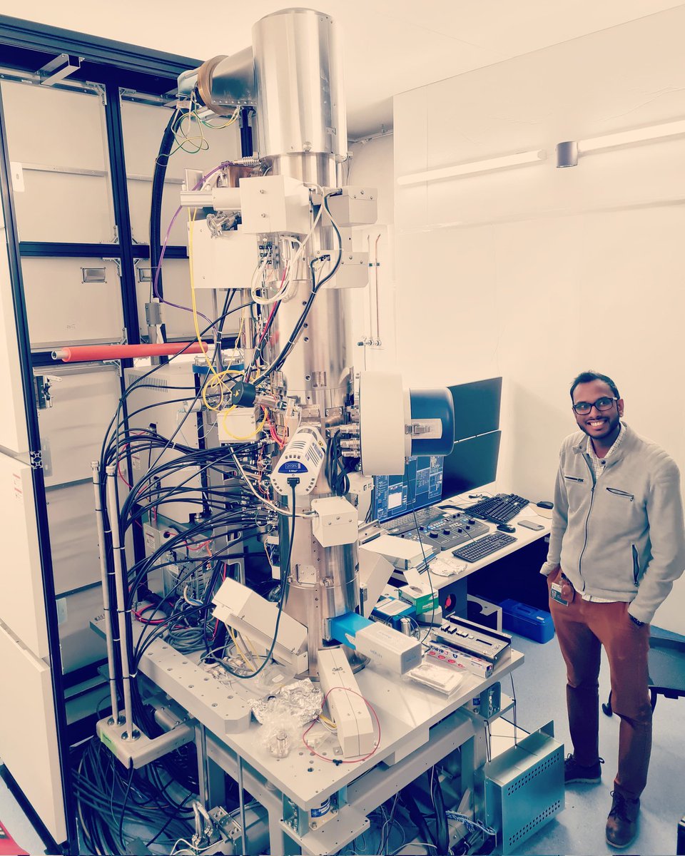 CMMUQ1's tweet image. Our HF5000 is two Josephs tall!
🔬
#hitachi #tem #electronmicroscopy
