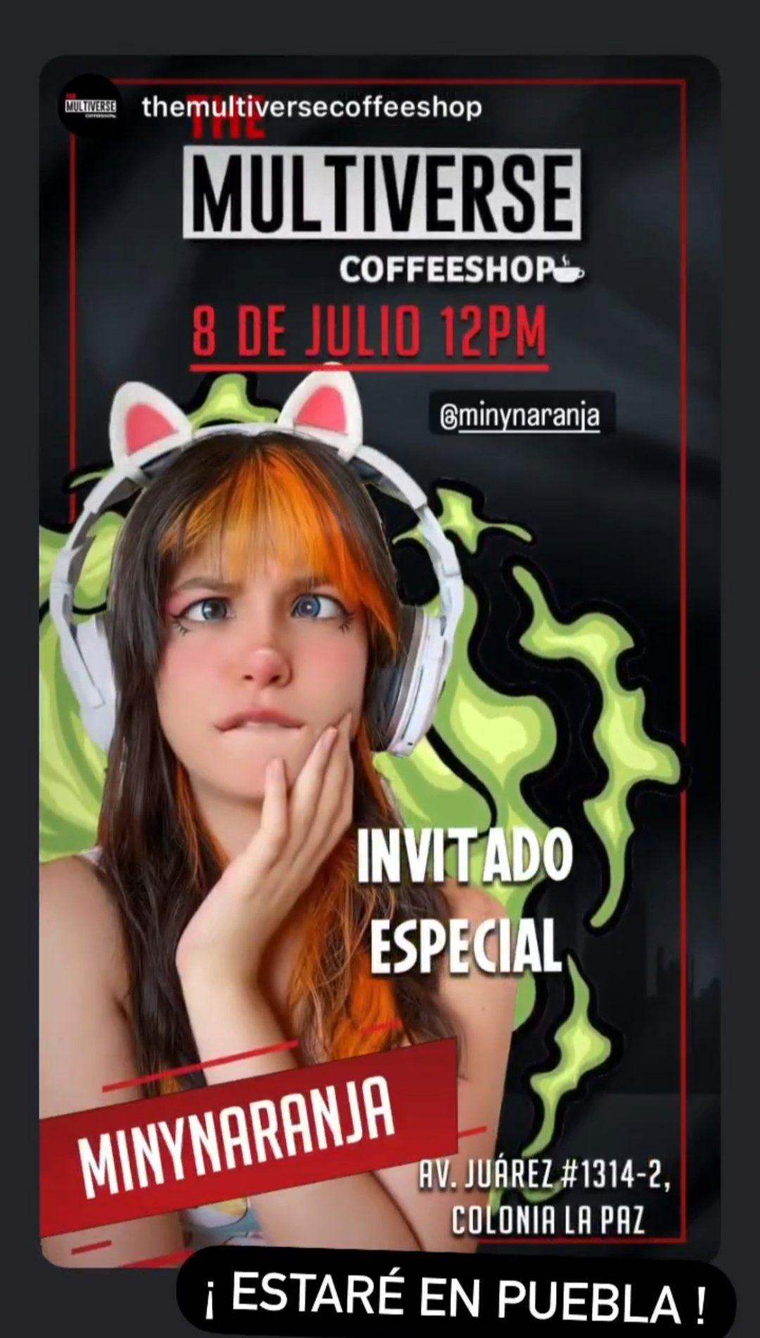 Minynaranja Minynaranja 🍊 on Twitter: "Mañana nos vemos en Puebla 🍊 https://t.co