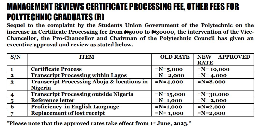 Lagos State University of Science and Technology (@realLasustech) / Twitter