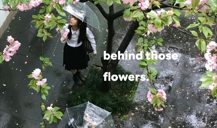 behind those flowers : winwin au by bIockir