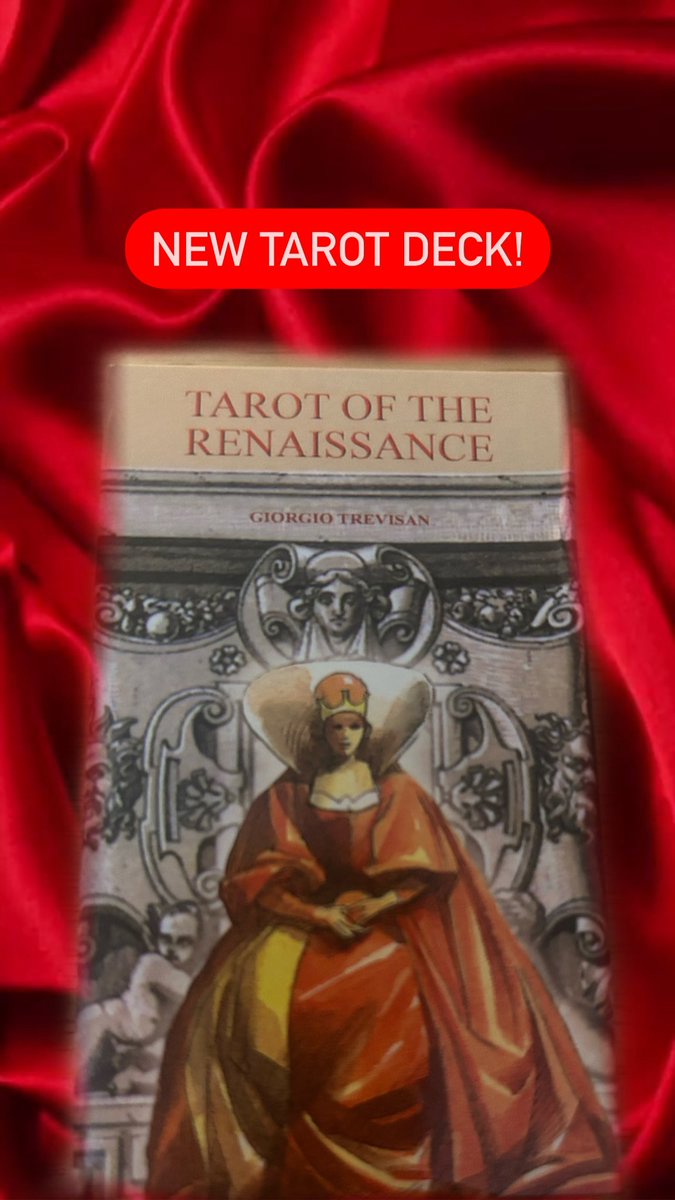 katmom85's tweet photo. Hi Everyone! Here are some unboxing messages from my new tarot deck. Separate messages have been uploaded to my YouTube channel. Love and Light to everyone! ☺️🔮💜 https://t.co/P1kFe1EdPh