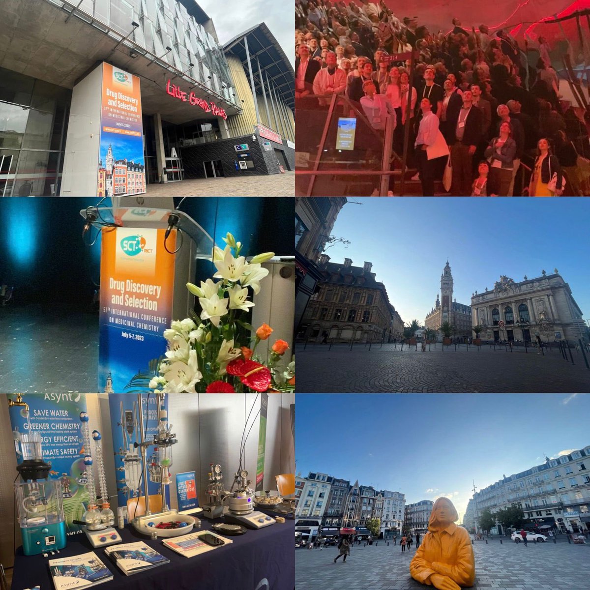 Almohaywi's tweet photo. I am grateful that I had attended and participated in the 57th International Conference on Medicinal Chemistry (RICT 2023) in Lille, France and visiting nice places in North France 🇫🇷, Belgium 🇧🇪 and Netherlands 🇳🇱. #RICT2023 #DrugDiscovery #MedicinalChemistry #Lille @Asynt https://t.co/q9rL8PFgln