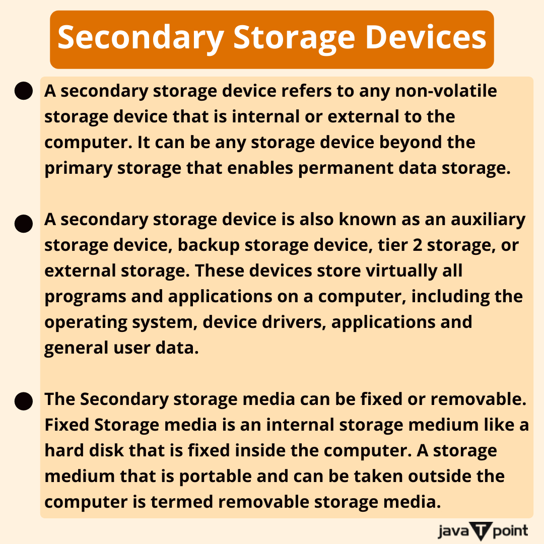 Bhavana83491661's tweet image. Secondary Storage Devices
.
.
.
.
for more information
bit.ly/3XFVuZY
check the above link
.
.
.
.
#externalmemory #SecondaryStorageDevices #SerialCommunication #HorizontalMicroprogrammedControlUnit  #javatpoint