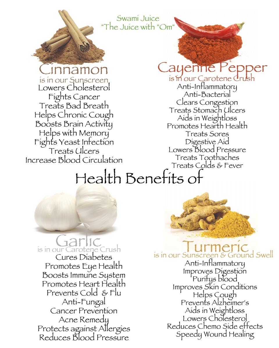 Organic Live Food on Twitter "Tremendous health benefits of spices