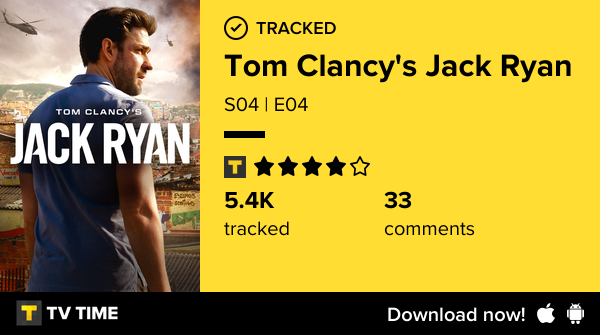 brunoleal_'s tweet photo. I've just watched episode S04 | E04 of Tom Clancy's Jack Ryan! https://t.co/ZWaxB3GnKf #tvtime https://t.co/GlHVVobXok