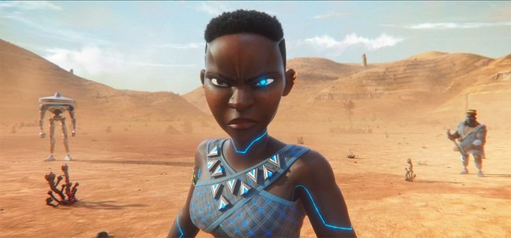 triniitea's tweet photo. OH MY GOD PLEASE I'm BEGGING if you all can just take time and watch #KizaziMoto on Disney+! 😭💀 absolutely FOUL Disney marketing did not advertise this. So many awesome shorts in so many different styles including one inspired by Trigger! https://t.co/yN1gh5ZIjB
