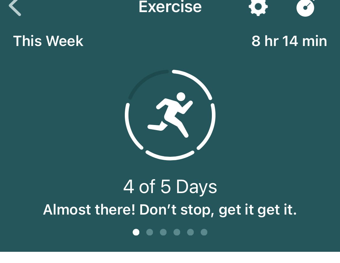 susietimm's tweet image. I think fit bit’s motivational quote here is amazing. #getitgetit