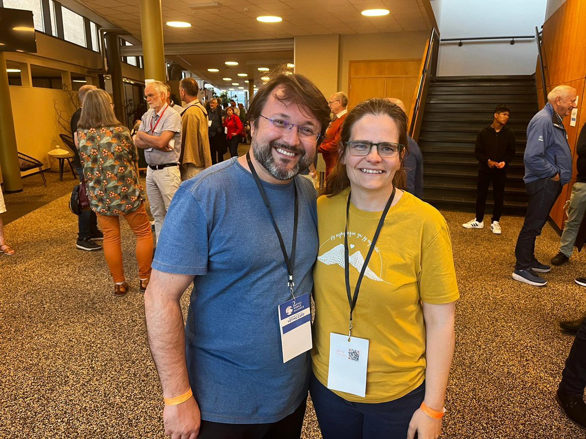 sianth79's tweet photo. Bod yn ran o #Sent2023 yn Stavanager yn brofiad arbennig! @BUWales @CardiffBapCol @CennadCymru https://t.co/m0FcXZICWy