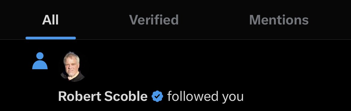 willrenkis's tweet photo. How you know you’ve made it in AI Twitter 🤣 Cheers, @Scobleizer! https://t.co/l1YIsu6KGr