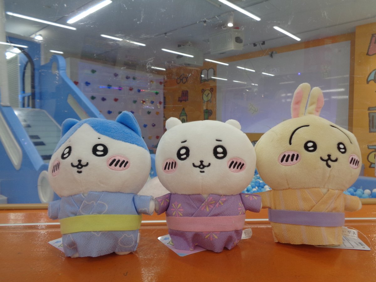 景品入荷情報】 『ちいかわ 浴衣ぬいぐるみ』入荷致しました‼️ ぜひ