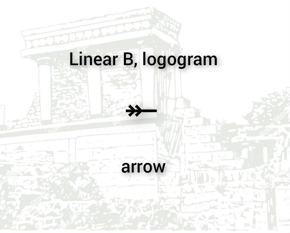 Ancient_Scripts's tweet photo. Linear B, logogram : 𐃇 : arrow
#linear_b
#linearb
#ancient_greek
#old_greek
#myceanean_greek
https://t.co/7O3pk0Niy7 https://t.co/ytpg1PMH5D