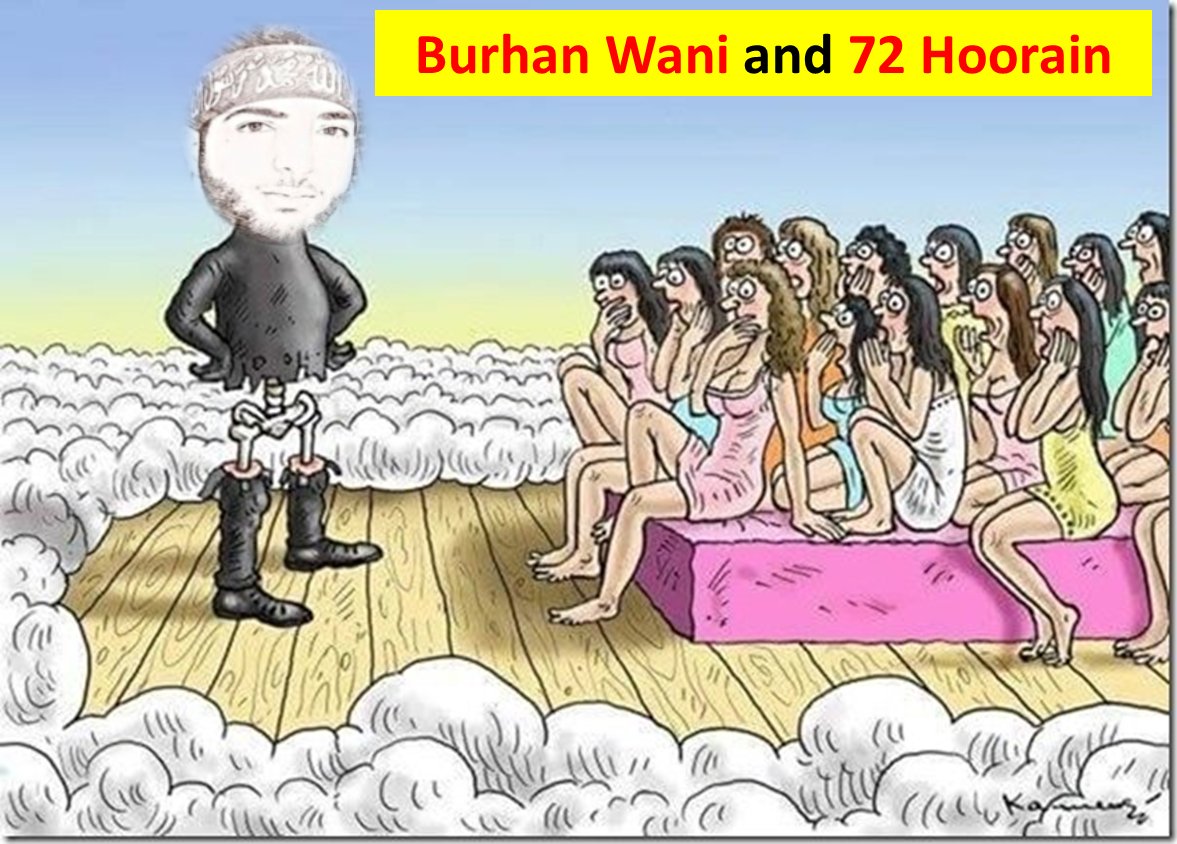 चुन चुन के मरेंगे..🇮🇳💪🫡

When #Terrorists like #BurhanWani raises their head
#Adipurush will come as Indian Army #Jawan to send them to #72Hoorain like this👇
No doubts Burhan episode was failed idea of #Pakistan in #Kashmir.

#ॐ_हं_हनुमंते_नमः  
#manojmuntashir